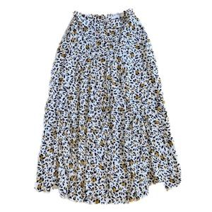 WAYF Floral Maxi Skirt Sz XS